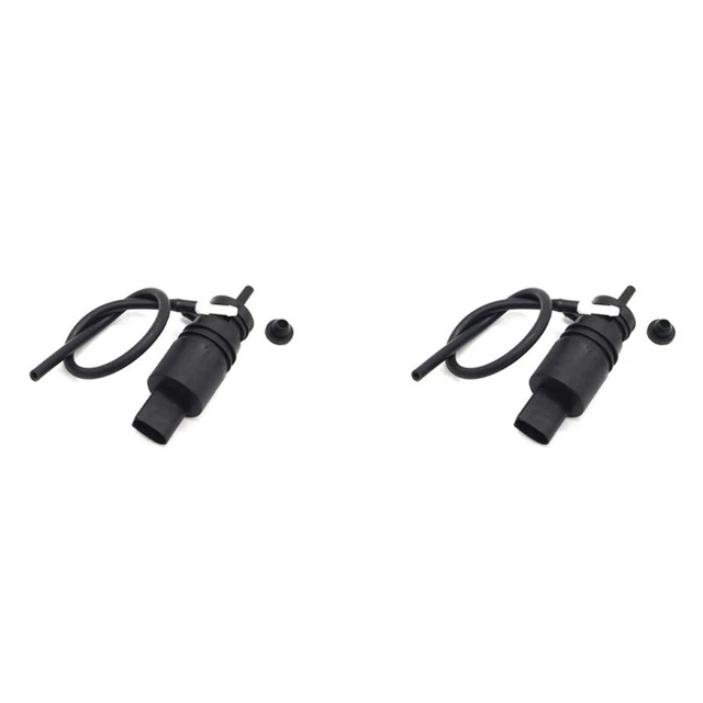 OUKENS Pompe Lave-Glace Pare-Brise Compatible Peugeot 106 206 306 406 806 – Remplacement Fiable Et Performant !