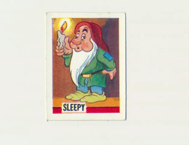 Barratt & Co Disney Mickey 's Sweet Cigarettes - No 25 Sleepy