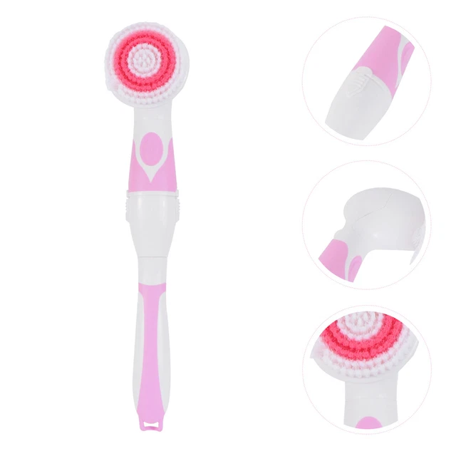 Cepillo de baño eléctrico cepillo trasero depurador ducha cepillo corporal mango con baño