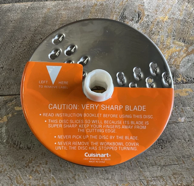 CUISINART SLICER DISC Blade For AFP7 Food Processor Smart Power Duet