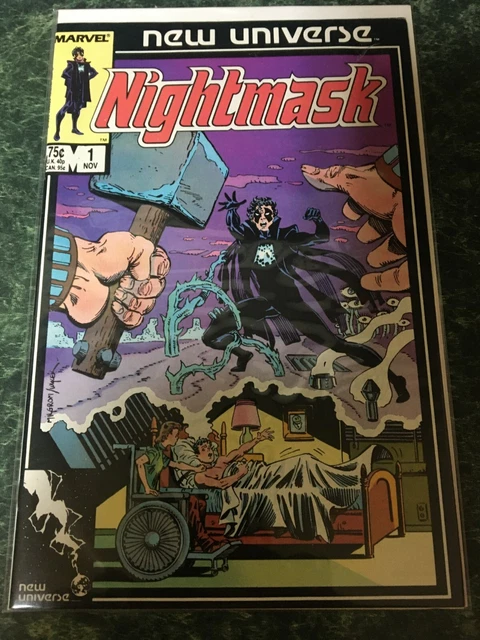 Nightmask #1 (1986) Marvel Comics-Archie Goodwin-Al Milgrom Art - VF+