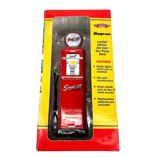 Snap-On Limited Edition Die Cast Gas Pump Bank