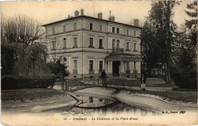 CPA AK Creteil Le Chateau et la Piece d'eau FRANCE (1282323)