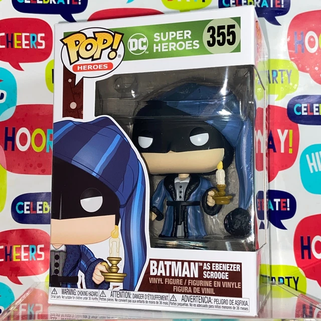 Batman as Ebenezer Scrooge: Batman DC Funko Pop #355 + Protector