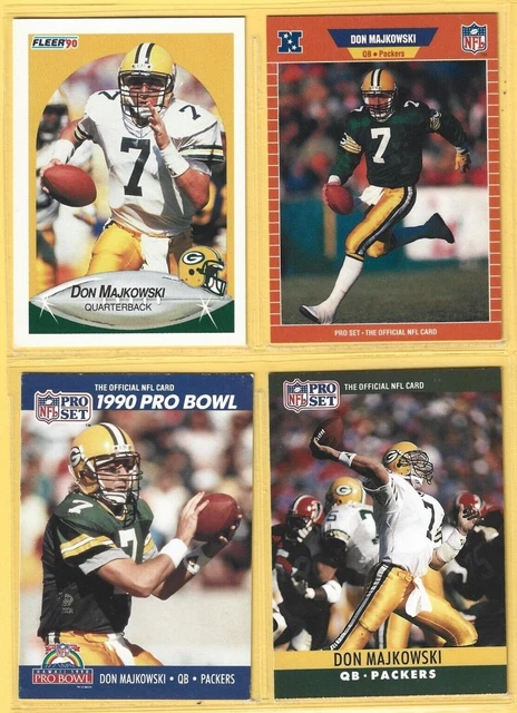 Don Majkowski Green Bay Packers U-PICK Fleer Topps Pro Set