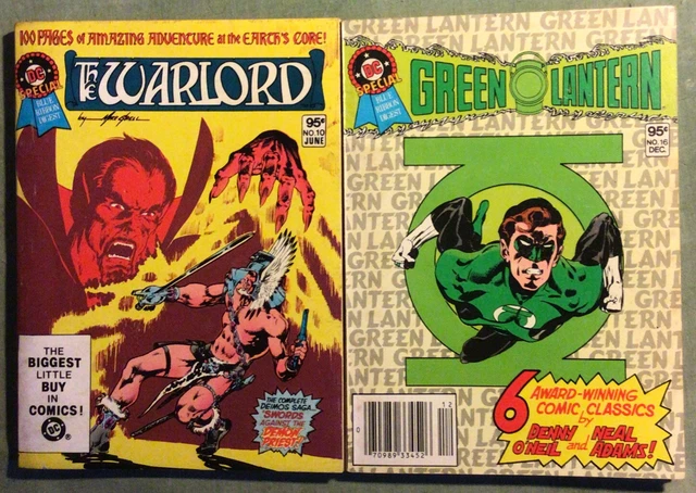 DC Special Blue Ribbon Digest, vol 2,  #16. Green Lantern. #10.  Warlord. 1981.