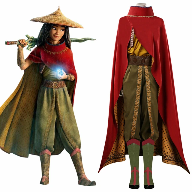 Halloween Raya RAYA AND THE Last Dragon Raya Cosplay Costume Outfits Halloween ...