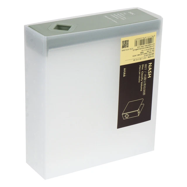Depósito de CD Sbox Pp para placas ópticas verde