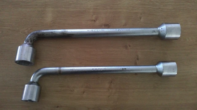 Lot De 6 Clés à Pipe Facom 12 Pans - Occasion, Outillage Professionnel Français
