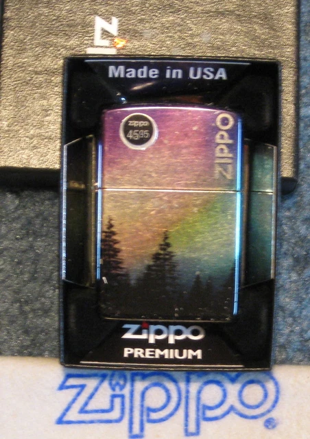 ZIPPO 540 DESIGN Lighter COLORFUL SKY New 48771 Made In USA MINT IN BOX Sealed