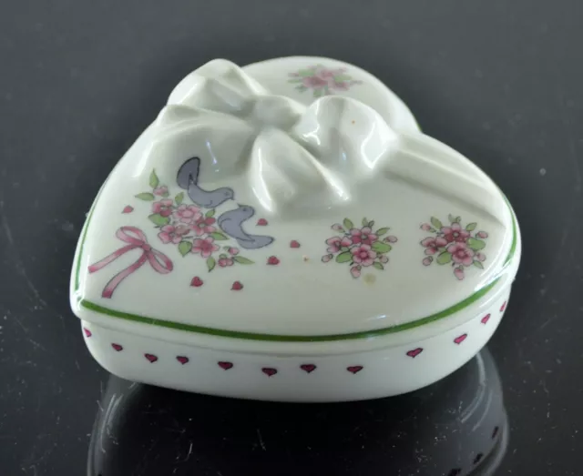 Ancienne Bonbonniere Vide Poches En Porcelaine Bavaria Kpm Signee