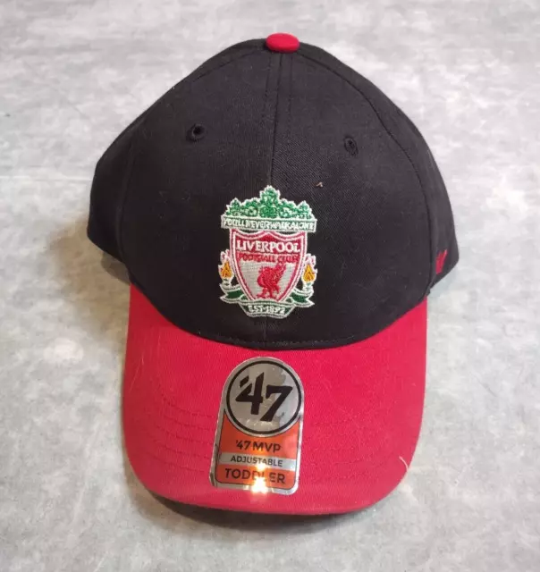 47 MVP, Liverpool, football Club, Toddler, Hat, Black 7 Red, Cap, Sports, New