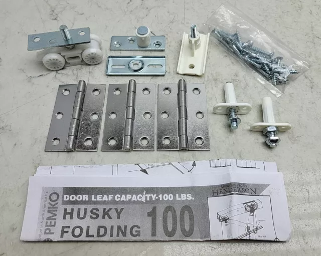 Henderson Husky Pemko Folding Door Hardware Kit; HF2/100