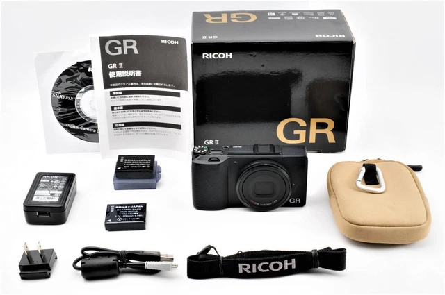 RICOH GR II 16.2MP APS-C Digital Camera 391 Ricoh