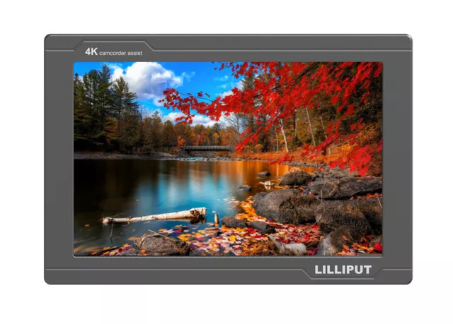 LILLIPUT FS7 7” Haut Du Boitier Broadcast Moniteur Avec 4K HDMI 3G-SDI