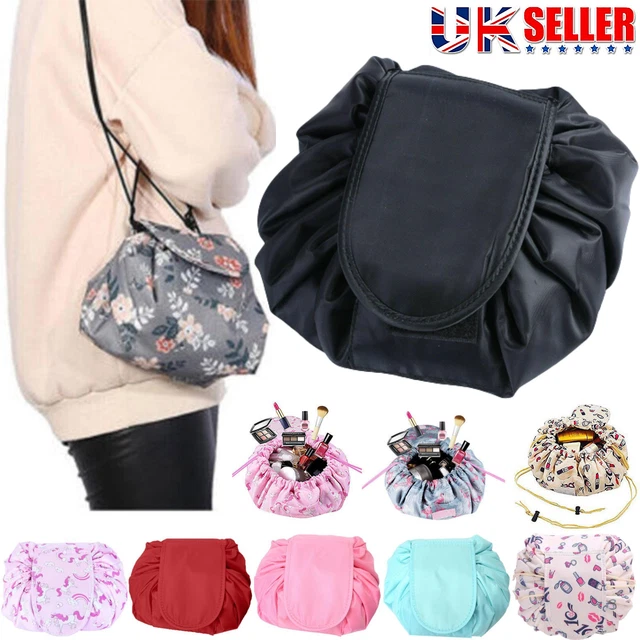 Portable Makeup Bag Storage Travel Pouch Cosmetic Make-up Bags Drawstring Bag