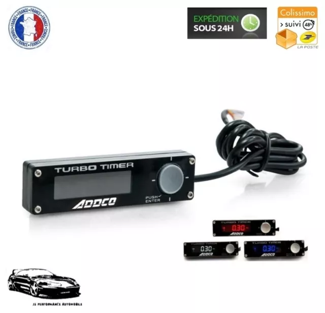 Turbo Timer LCD - Affichage LED 3 Couleurs -Rouge/Bleu/Blanc- Opel Corsa GTC/OPC