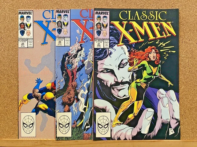 Stan Lee Presents Uncanny X-Men Vintage Classics Marvel Comics Lot Of 3 Mid-High