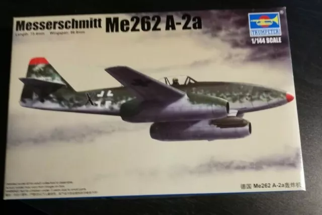 Trumpeter 01318 - 1:144 Messerschmitt Me262 A-2a - ungebaut in OVP