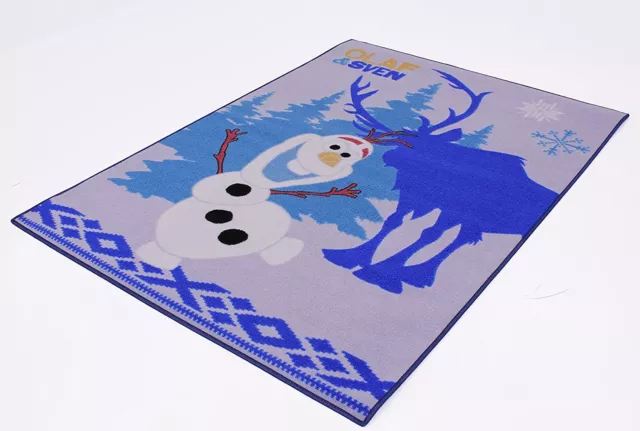 Disney Frozen Olaf Sven Kinder Teppich Spiel Kinderzimmer 133x95cm Spielteppich 2