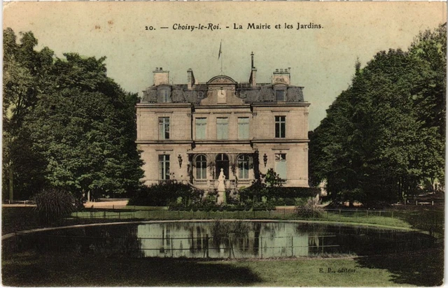 CPA AK Choisy le Roi La Mairie et les Jardins FRANCE (1282540)