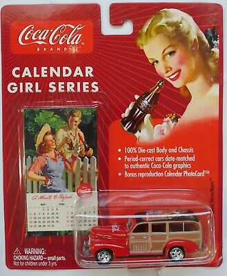 1941 CHEVY SPECIAL DELUXE  Coca-Cola Calendar Girl Series by Johnny Lightning