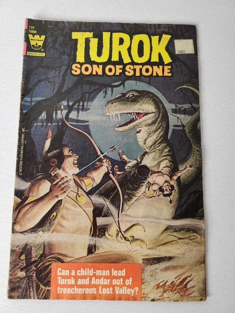 Turok son of stone Whitman 129 Vintage Comic Cartoon Rare 1981 Collectable
