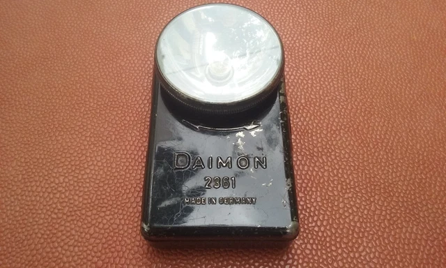 DAIMON 412 Lampe de Poche/Flashlight/Taschenlampe Vintage 3R12 Made in