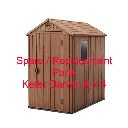 *GENUINE* KETER DARWIN 6 x 4 Shed NEW Spare Replacement Parts £19.95
