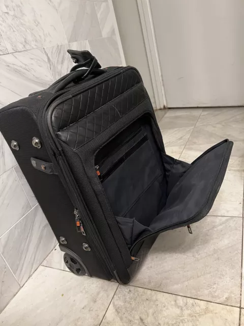 Samsonite Black Label Nylon Travel 22" Carry On Rolling Luggage Suitcase complet 2