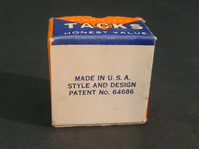 VTG Advertising Honest Value Tacks No. 8 Sterilized 1.4 lb Carpet Tacks 9/16 in. 3