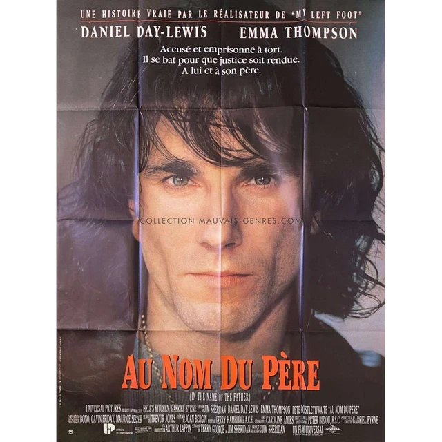 AU NOM DU PERE Affiche de film 120x160 cm. 1993 Daniel DayLewis