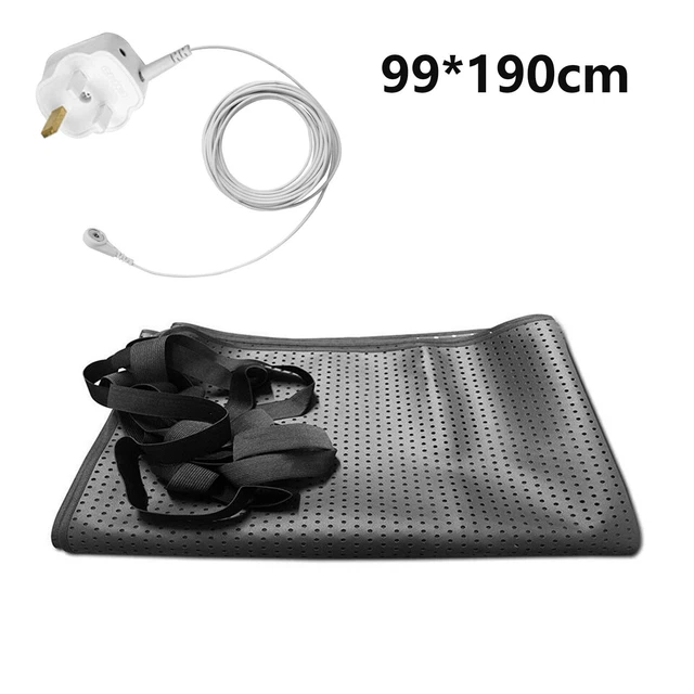 thumbnail image 2 of Grounding Mats 15ft Grounding Cord With Adapter Splitter - Plug Into Single Outlet Multiple Grounding Products 2 of 14