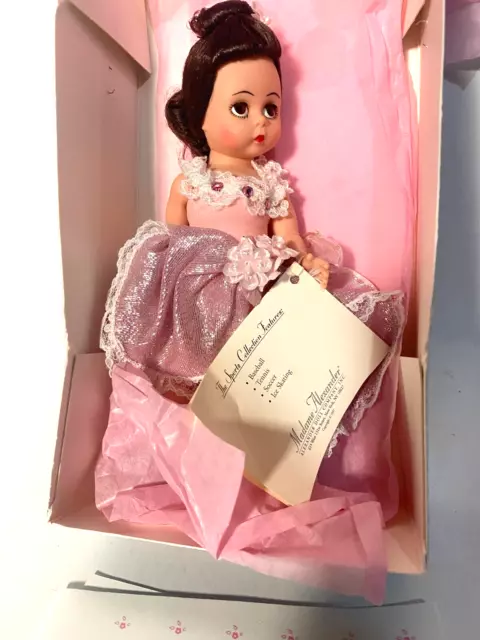 Madame Alexander Ice Skating Girl Brunette 16361 8" in Box with Tags