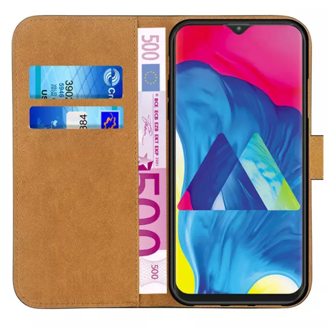 Handy Hülle für Samsung Galaxy A40 Tasche Schutzhülle Book Cover Etui Wallet 3