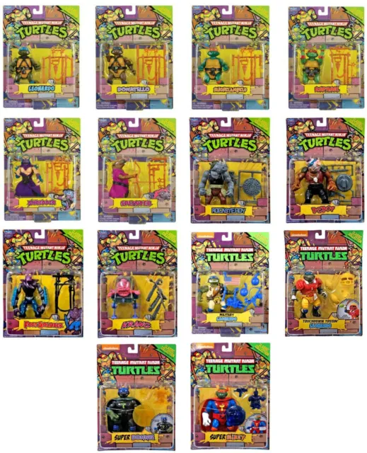 Teenage Mutant Ninja Turtles Classic Collection Figures Exclusive 1988 Retro
