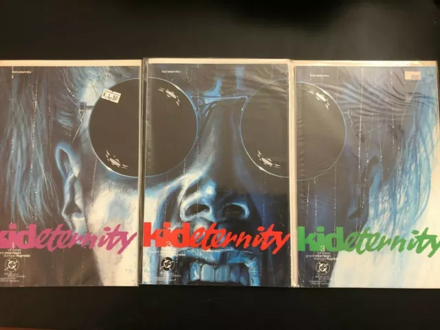 DC - Kid Eternity Mni-series #1-3 (Complete Series) by Grant Morrison - 1991