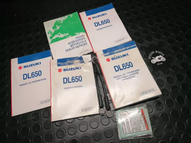 Manuale Proprietario Uso E Manutenzione Suzuki V Strom 650 Dl MA