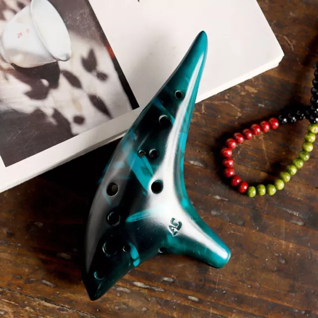 Enjoy the Beautiful Sounds of the Ceramic Ocarina Beginner Friendly Acheter main