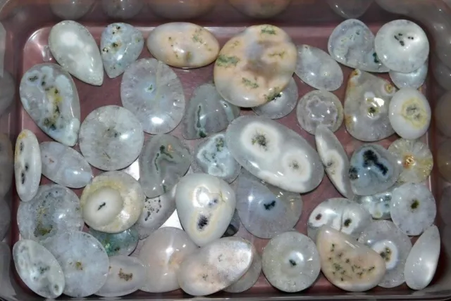 1000 Cts Vibrant Solar Quartz Cabochon Natural Gemstone Wholesale Lot- 141