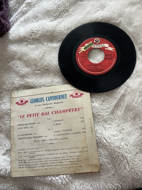 DISQUE LE PETIT bal champêtre de 45 tours EUR 3,00