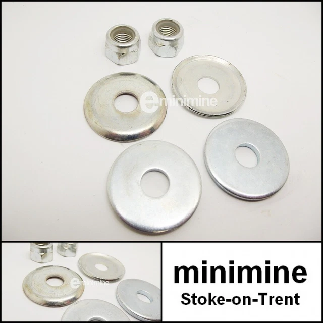 CLASSIC MINI FRONT Suspension Tie Rod Bar Nut & Washer Kit austin