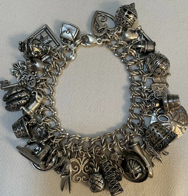 James Avery Connected Hearts Charm Bracelet