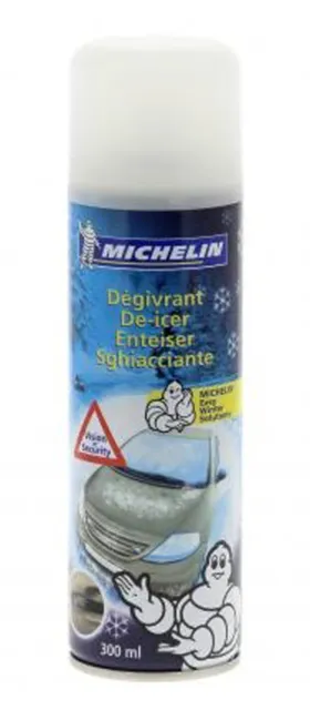 Michelin Déglaçant Spray Essuie-Glace Et Dégivrant pour Serrures 300ml