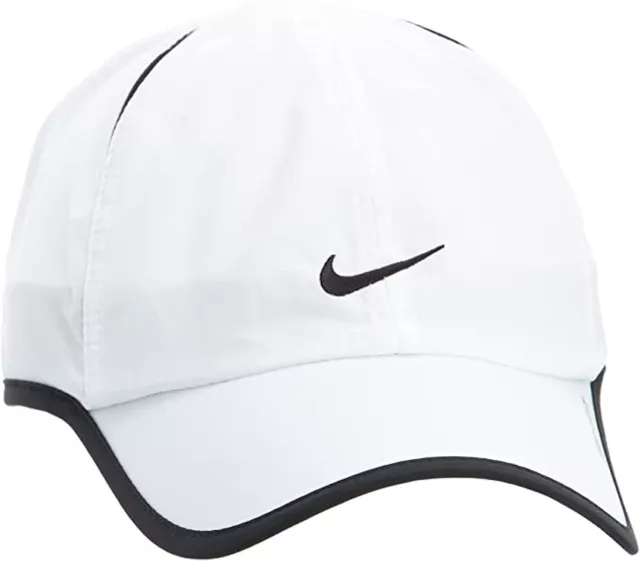 NIKE AEROBILL FEATHERLIGHT Dri-Fit White Unisex Running Tennis Cap  CI2662-100 $31.50 - PicClick