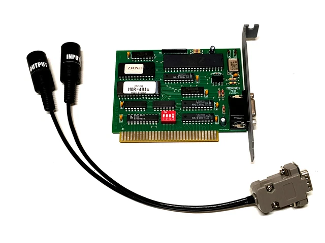 ISA 8 BIT card compatible with Roland MPU-401 MIDI Intelligent