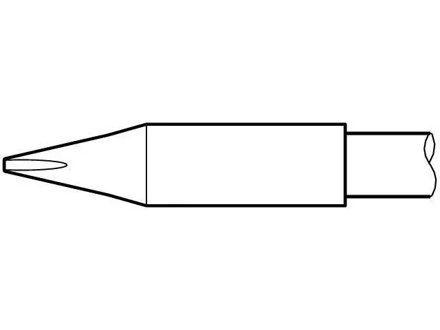 C245-742 Lötspitze geschraubt 0,8x0,6mm longlife JBC TOOLS