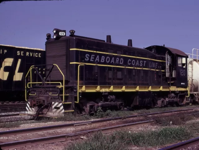 Seaboard Coast  Line   Original Railroad Slide   Scl