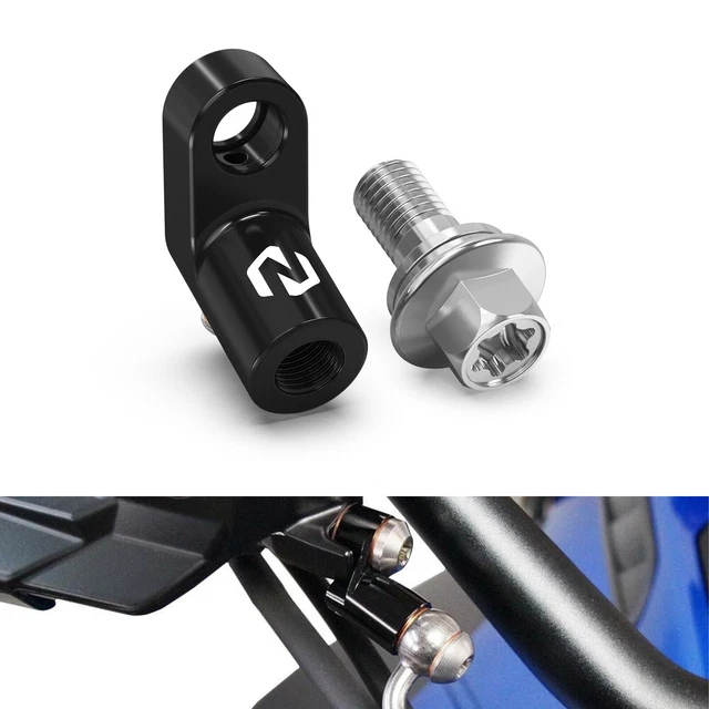 ANODIZED HYDRAULIC BRAKE Line Extender For BMW R1200GS R1200R R1200RT