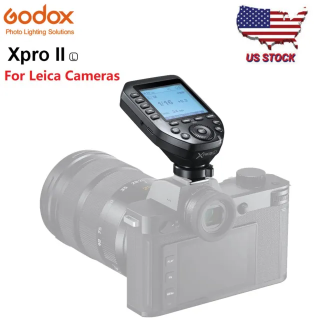 US Godox XProII-L TTL 1/8000s HSS Flash Speedlite Trigger Transmitter for Leica
